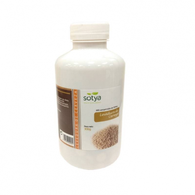 Levadura de cerveza 500 mg 600 comprimidos Sotya
