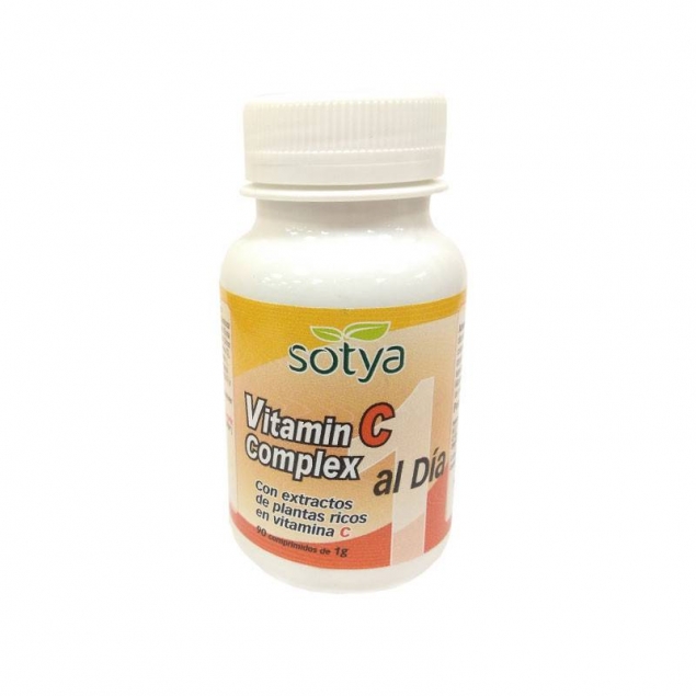 Vitamina C natural complex 1 g 90 comprimidos Sotya
