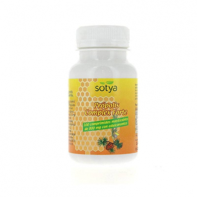Propoleo masticable 800 mg 100 comprimidos Sotya