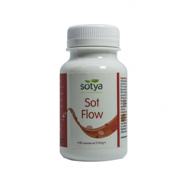 Sot flow 510 mg 60 cápsulas Sotya