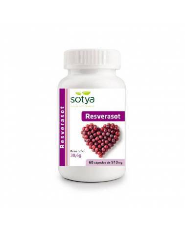 Resverasot 510mg 60 capsulas Sotya