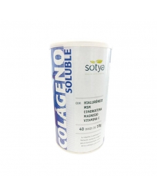 Colágeno con magnesio marino sabor fresa 400 g Sotya