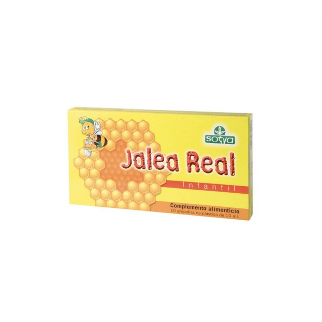 Jalea real infantil 10 ampollas Sotya