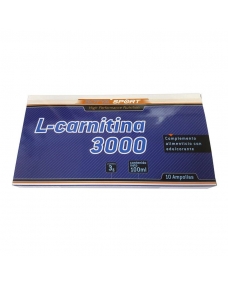 L carnitina 3000 mg 10 ampollas Sotya