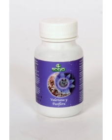 Valeriana y pasiflora 450 mg 90 cápsulas Sotya