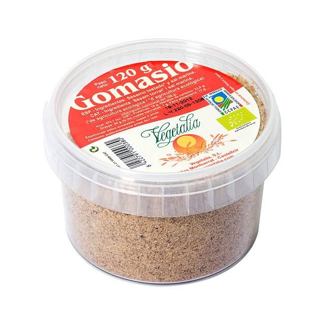 Gomasio tarrina bio 120 g Vegetalia