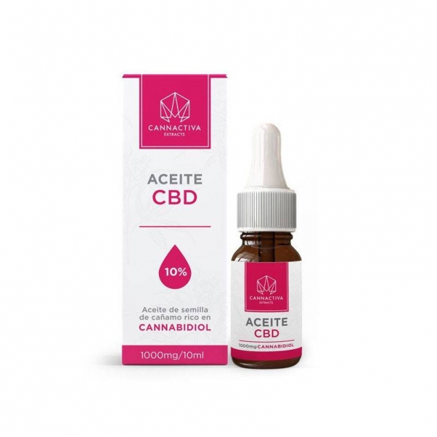 Aceite CBD Cannabidiol 10% 10ml Cannactiva