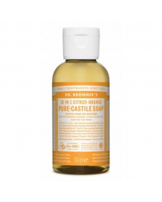 Jabon liquido citricos 60 ml Dr. Bronner's