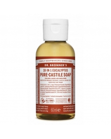 Jabon liquido Eucalipto 60 ml Dr. Bronner's