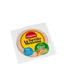 Tortilla maiz blanco sin gluten 200 g Nagual