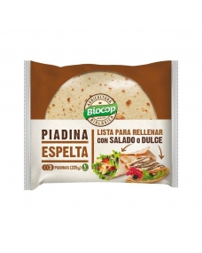 Piadina de espelta bio (3x75) 225g Biocop