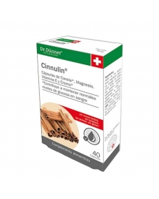 Canela con cinnulin 40 capsulas Dr Dunner