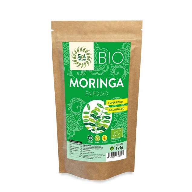 Moringa en polvo Bio 125g Sol Natural