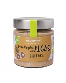 Pate vegetal con algas y shitake Bio 180g Algamar