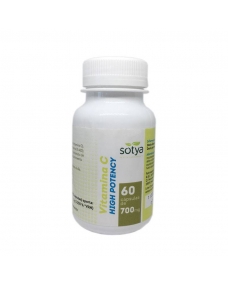 Vitamina C High potency 700 mg 60 capsulas Sotya