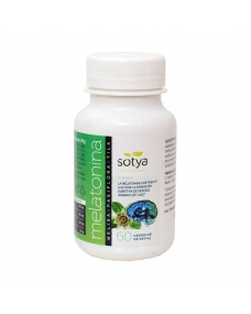Melatonina+Melisa+Pasiflora+Tila 650mg 60 cápsulas Sotya