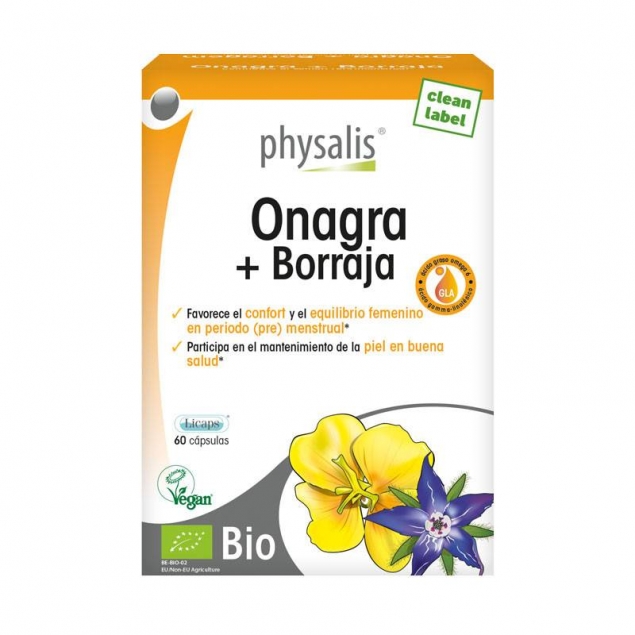 Onagra y borraja 60 capsulas Physalis