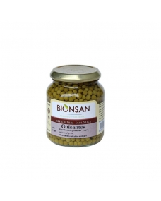 Guisantes bio tarro 350g Bionsan