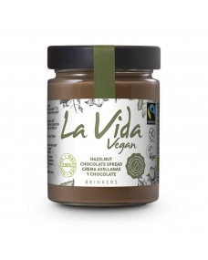 Crema de Chocolate con avellanas Bio 270g La Vida Vegan