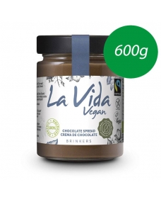 Crema de chocolate Bio 600g La Vida Vegan