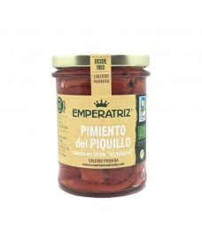 Pimiento del Piquillo en tiras asado al Natural Bio 212 ml Emperatriz