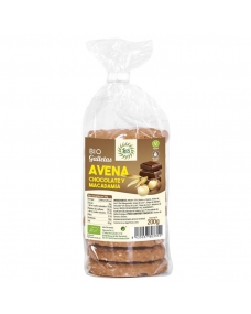 Galletas Avena Chocolate y Macadamia Bio 200g Sol Natural