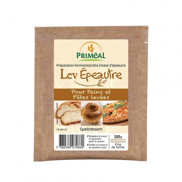 Levadura espelta panaderia 100g Primeal