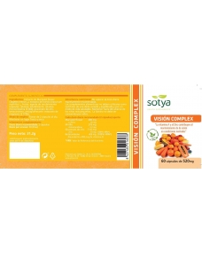 Visión Complex 520mg 60 capsulas Sotya