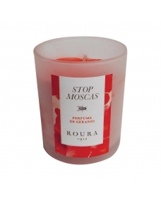 Vela vaso Stop Moscas Geranio 30H Roura