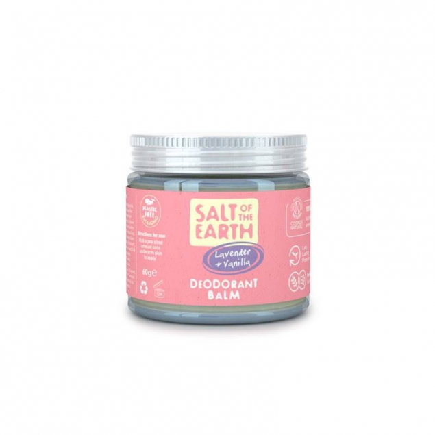 Balsamo Desodorante natural Lavanda-Vainilla 60g Salt Of The Earth