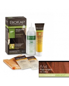 TINTE 8.64 DELICATO ROJO TIZIANO 140ML BIOKAP