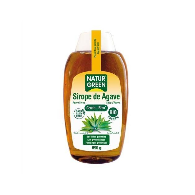 Sirope de agave crudo 500ml Naturgreen