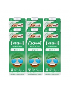 Bebida coconut original con agave Bio 6x1L Ecomil
