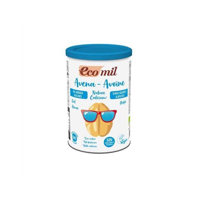 Bebida de avena nature calcio instant en polvo Bio 400g Ecomil