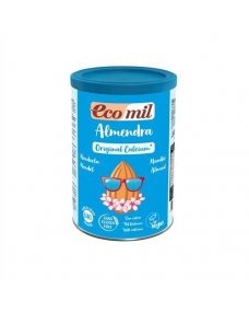 Bebida de almendra Original con Calcio Instant en polvo Bio 400g Ecomil