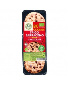 Cookies Trigo Sarraceno integral con Chocolate bio 170g Sol Natural