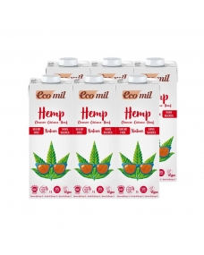 Bebida de cañamo (Hemp) nature bio 6x1L Ecomil