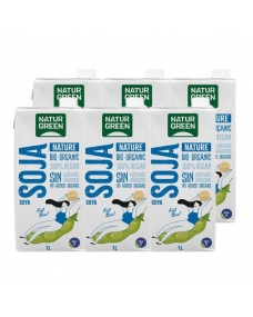 Bebida de soja Nature bio 6x1L Naturgreen