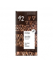 Chocolate negro 92% bio 80g Vivani