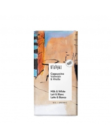 Chocolate con cafe cappuccino bio 100g Vivani