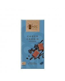 Chocolate vegano choco cookie Bio 80g Ichoc