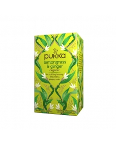 Pukka Jengibre Lemongrass infusion Bio 20 filtros