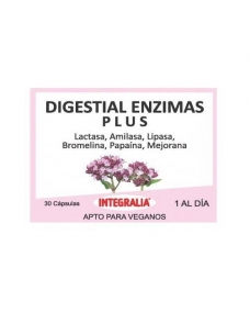 Digestial Enzimas Plus 30 capsulas Integralia