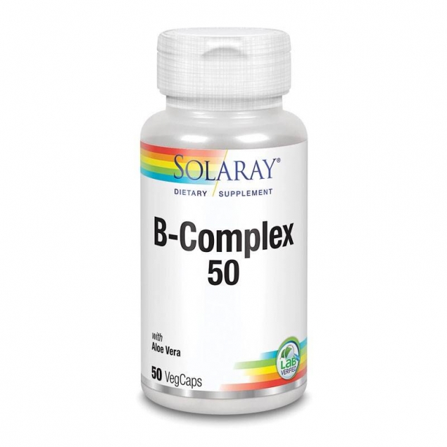 Vitamina B-Complex 50 - 50vcaps Solaray