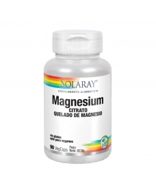 Citrato de magensio 90vcaps Solaray