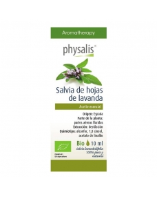 Aceite esencial de salvia de hojas de lavanda bio 10ml Physalis