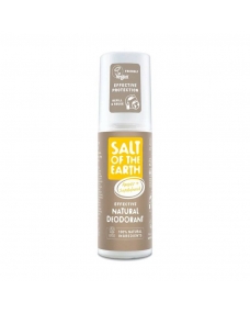 Desodorante natural Ambar y Sandalo Spray 100ml Salt of the Earth