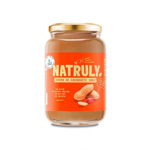 Crema de cacahuete natural 500g Natruly
