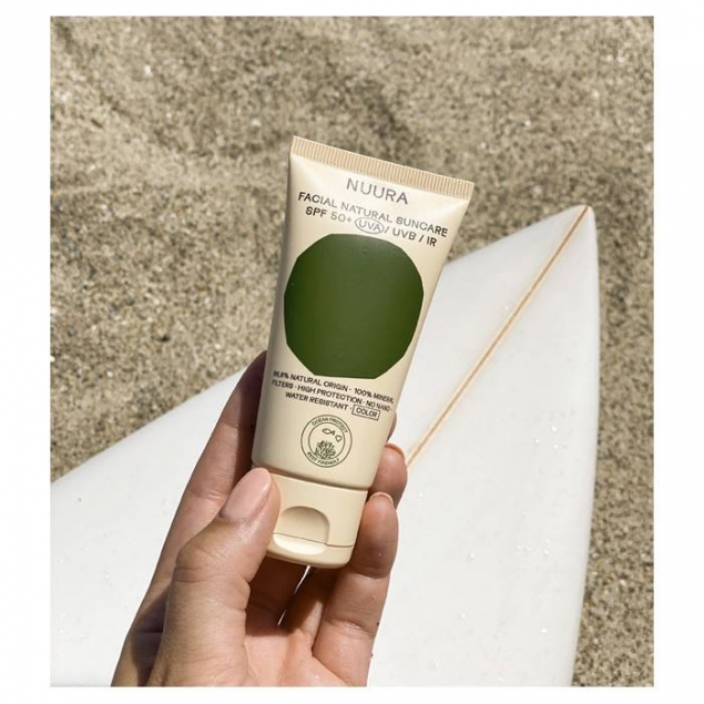 Crema solar facial COLOR SPF50 Bio 50ml Nuura