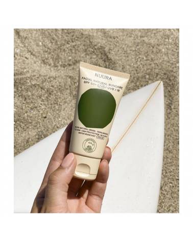 Crema solar facial COLOR SPF50 Bio 50ml Nuura